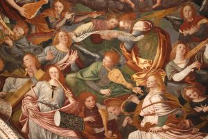 Coro degli Angeli (1534- 1535) Cupola di Santa Maria dei Miracoli Saronno Affreschi di Gaudenzio Ferrari (1471-1576)