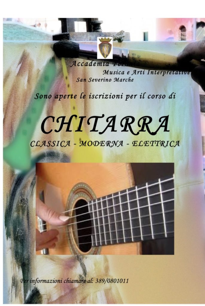 Locandina chitarra